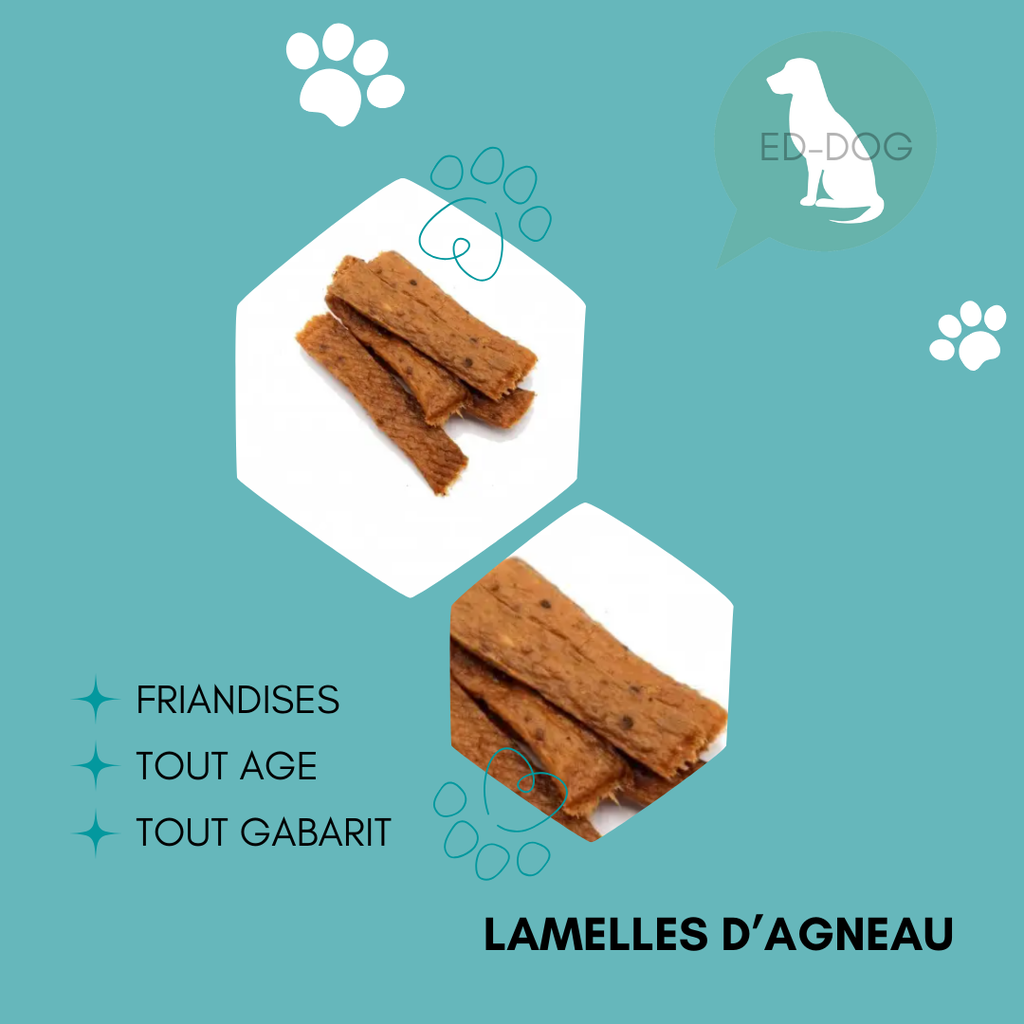 Lamelle d'agneau - 100g